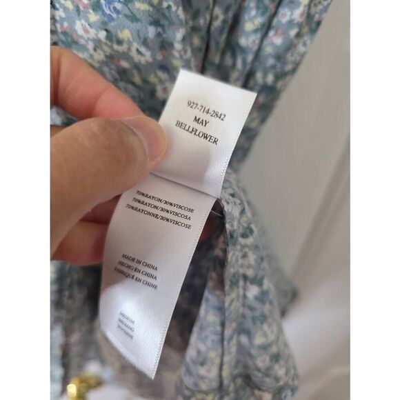 RAILS MAY DRESS BELLFLOWE M NWT $225 - Picture 7 of 9